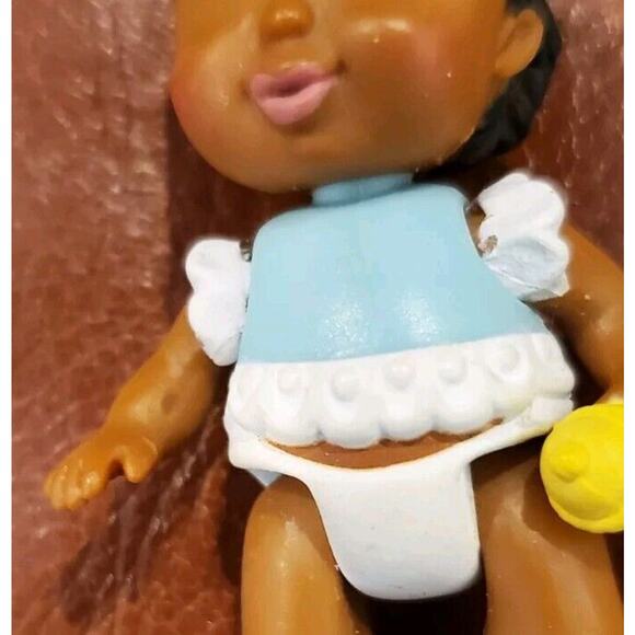 LCB Learning Curve Dollhouse Baby Girl Bottle Replacement Toy Blue White Rare - Picture 7 of 11